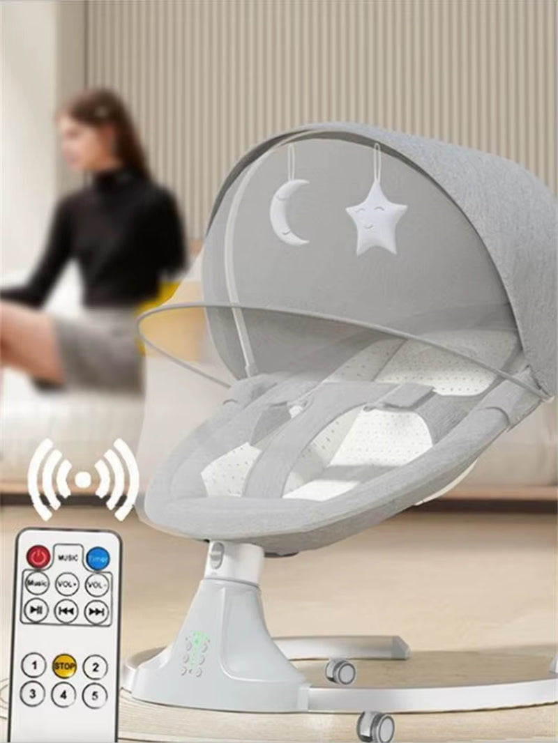 Baby Swing Baby Cribs Rocking Chair for Baby Swing for Baby Electric Baby Rest Chair Infant Rocking Bed Mother-Kids Bouncer