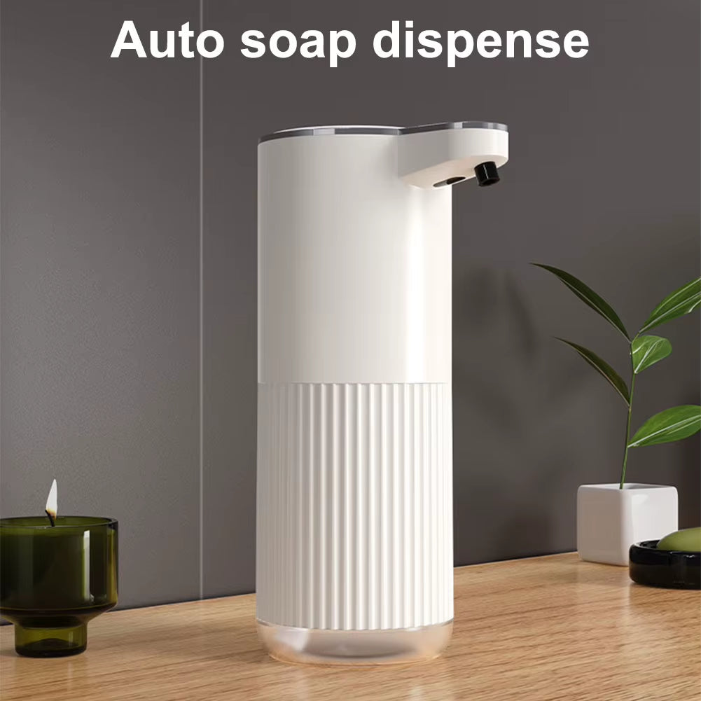 Automatic Foaming Soap Dispenser Touchless Auto Soap Dispenser 4 Levels Adjustable Hand Sanitizer Dispenser for Kitchen Bathroom