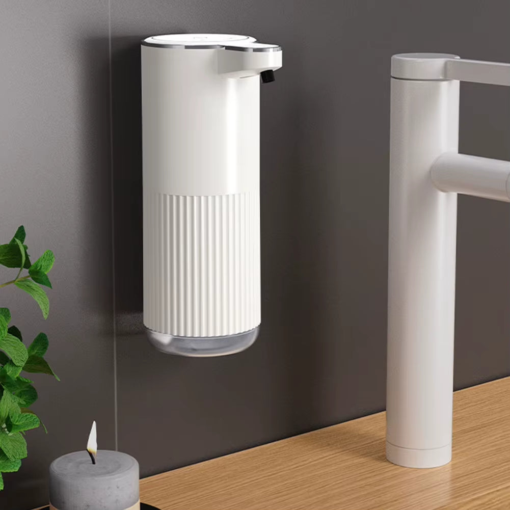 Automatic Foaming Soap Dispenser Touchless Auto Soap Dispenser 4 Levels Adjustable Hand Sanitizer Dispenser for Kitchen Bathroom