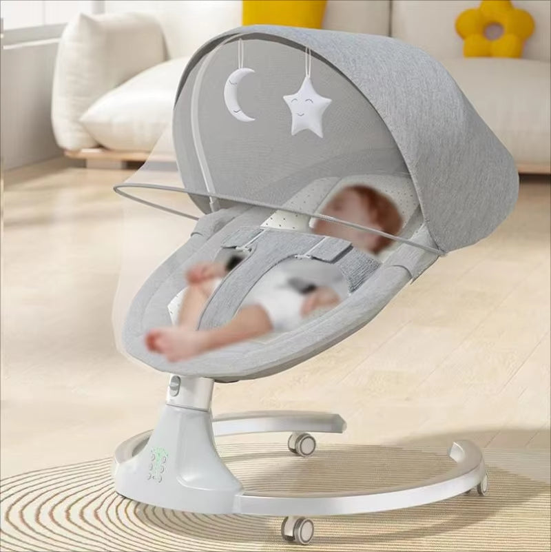 Baby Swing Baby Cribs Rocking Chair for Baby Swing for Baby Electric Baby Rest Chair Infant Rocking Bed Mother-Kids Bouncer